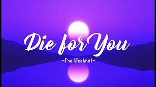 The Weeknd - DIE FOR YOU Lyrics Tik Tok Virals