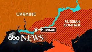 Relief jubilation in Kherson as Russian troops retreat