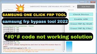 SAMSUNG FRP ENABLE ADB TOOL 2022  SAMSUNG ONE CLICK FRP TOOL  frp all samsung adb method