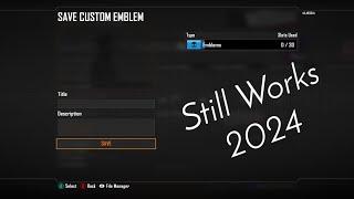 Black Ops 2 - Copy & Steal Emblems Glitch {Still Works 2024} Works On Old Gen & New Gen