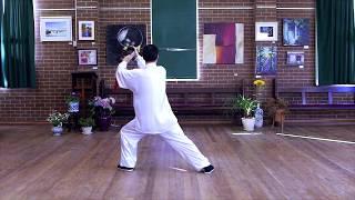 Tai Chi Sword 42 Form Step by Step Instructions Paragraph 5