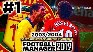 MANCHESTER UNITED 200304  #1  NETWORK GAME wWorkTheSpace  #FM19