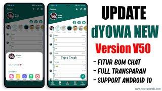 WhatsApp dYOWA v50 Update Fitur Terbaru 2021  Tampilan iOS Makin Keren