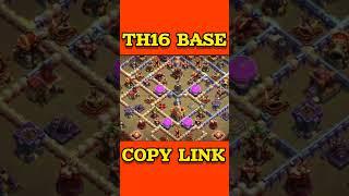 th16 war base link  best th16 base for legend league  best th16 war base with link 2024 - COC