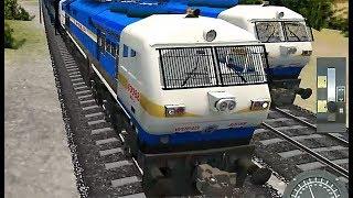 Indian Train Simulator - WDP-4D ICF Blue HD - New Delhi to Hazrat Nizamuddin