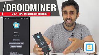 How to Mine Crypto FASTER on Android with GPU  DroidMiner Full Guide 2022