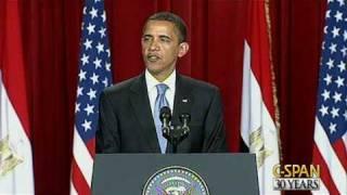 President Obama Speech to Muslim World in Cairo