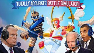 US Presidents Play Totally Accurate Battle Simulator TABS