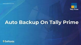 Auto Backup On Tally Prime