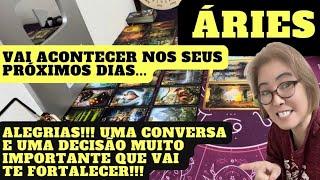 ️ ÁRIES ALEGRIAS UMA CONVERSA E UMA DECISÃO IMPORTANTE QUE VAI TE FORTALECER