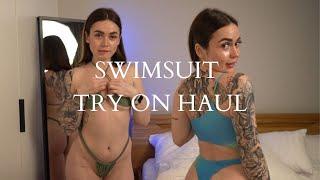 4K MY FAVOURITE BIKINIS  Bikini Try on Haul 2024