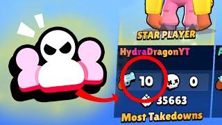 10 KILLS in WIPEOUT?  Is it Possible?  Brawl Stars