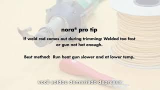 nora® Heat Welding - Português