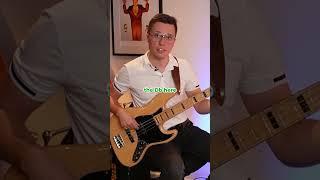 top 10 4-note basslines of all time #1 Smoke On The Water  #shorts #bassguitar #bassline