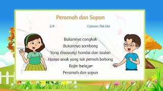 PERAMAH DAN SOPAN - Lagu Tema 1 Kelas 2 SD Lagu Anak Ciptaan Pak Dal