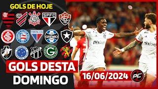 ️ TODOS OS GOLS DESTE DOMINGO 16062024 GOLS DE HOJE GOLS DO DIA GOLS DA RODADA COMPLETO