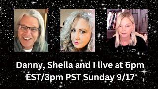 Danny Sheila and I  Psychic Predictions Political Tarot Hot Topic Readings