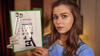 Fastest ASMR 5 Everything Is Wrong Eye Cranial Nerve Ear Exam Ear Cleaning Scalp Shady Doctor