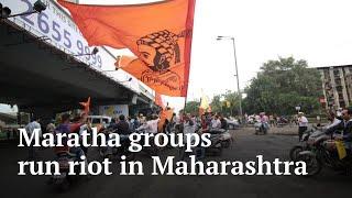 Mumbai Pune come to a halt as Maratha groups protest for reservations