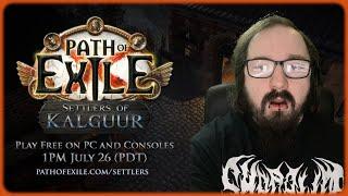 Path of Exile 3.25 Reveal Stream  Reaction  This League Looks AMAZING