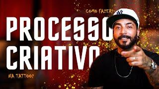 COMO MELHORAR O PROCESSO CRIATIVO NA TATUAGEM? TIME LAPSE TATTOO