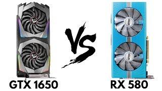 GTX 1650 vs RX 580  RX 580 vs GTX 1650  GTX 1650 Benchmarks  Comparison by H-Tech