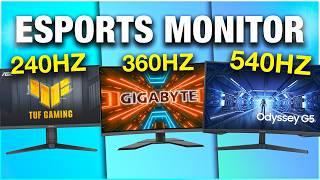 Best Gaming Monitor in 2024  360 Hz  240 Hz & More ️