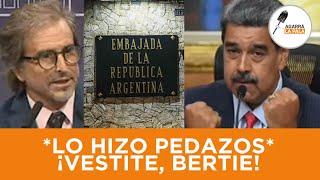 BERTIE BENEGAS LYNCH CRUZÓ AL DICTADOR MADURO Y DEJÓ AL BORDE DEL COLAPSO A LOS ZURDOS