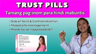 TRUST PILLS Paano gamitin?   TRUST PILLS Side effects TAGALOG pwede ba sa nagpapadede?