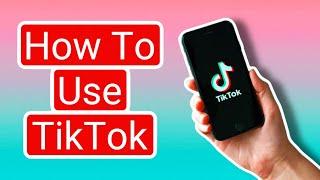 How to use TikTok - Adding Caption Hashtags & Thumbnail