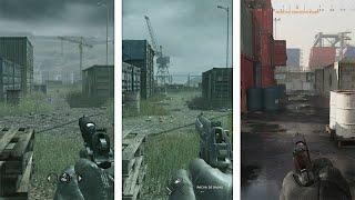 Call of Duty Modern Warfare  Shipment Map Evolution  2007 - 2016 - 2019