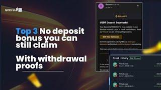 Get 3 No deposit bonus With Withdrawal Proofs Inside2024 