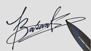 ️ Stylish Simple Signature  B   How To Draw signature Like a Billionaire *For Alphabet B*