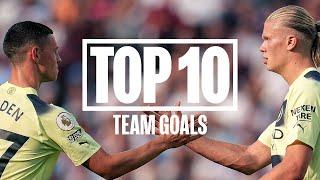 TOP 10 TEAM GOALS  Some excellent team moves that finished with a goal