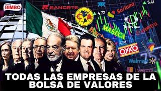 Estas Empresas Mexicanas Están A LA VENTA   TODAS Las Acciones De La BOLSA MEXICANA DE VALORES