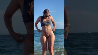 Wet Bikini Girl This Was Unexpected #wetbikini #bikini #shorts