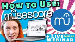 Musescore Free music composition software