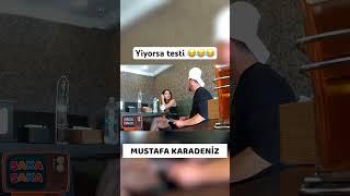 Yiyorsa testi  #mustafakaradeniz #kameraşakası #shorts