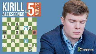 Kirill Alekseenkos Top 5 Chess Moves of All Time