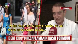 İdeal kiloyu hesaplamanın basit formülü