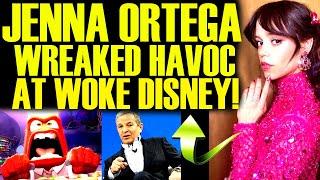 JENNA ORTEGA JUST TORCHED WOKE DISNEY AS CEO FALLS  INTO SERIOUS PANIC THIS IS EMBARRASSING