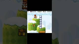 Super Mario Bros. 3 Iced Land World 6-3 Hidden 1UP  #supermarioadvance4