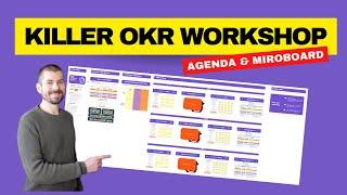 OKR goal setting - How to run a team workshop with Miro