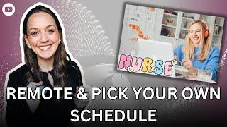 5 Remote Pick your own Schedule RN Jobs