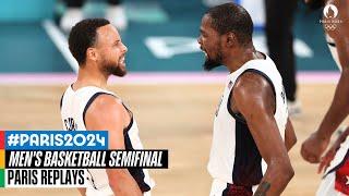  USA vs. Serbia   Mens basketball FULL Semifinal  Paris Replays