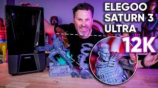 Elegoo Saturn 3 Ultra 12K Resin 3D Printer - ULTRA DETAILS