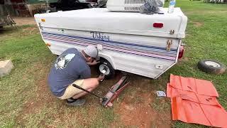 Fixing up a Viking Pop up Camper