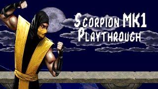 Mortal Kombat Project  Scorpion MK1 Playthrough