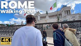 Rome Italy  Walking Tour  4K HDR 60fps  Experience the Eternal City