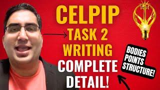 CELPIP Writing Task 2 Complete Breakdown - Question Types Structures Points and Approach